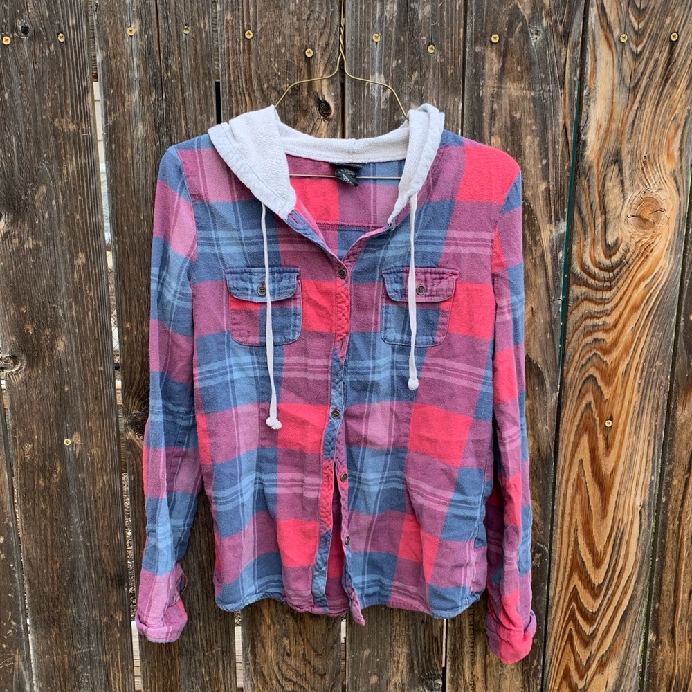 BKE Flannel Hoodie
